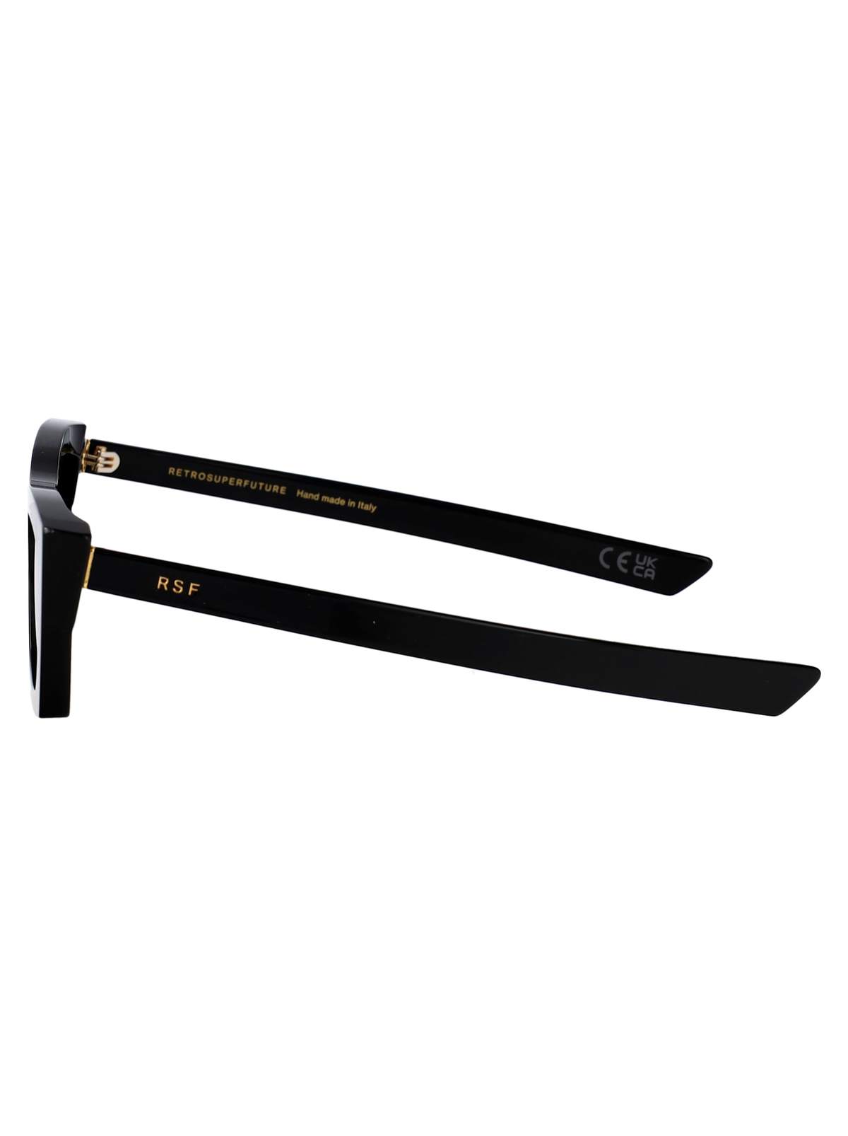 RetroSuperFuture Fred 2.0 Sunglasses - Black - Image 3 of 4