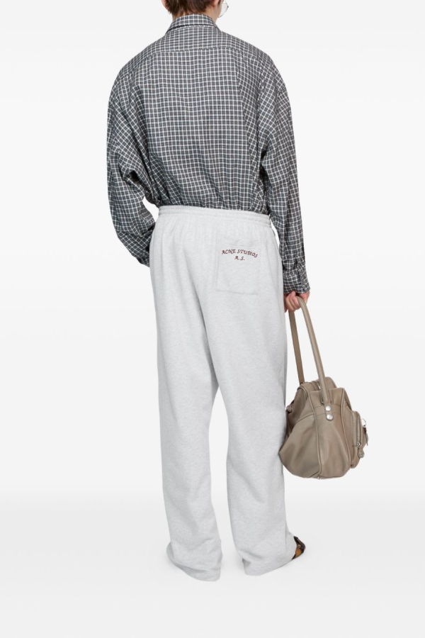 Acne Studios Checked Cotton Shirt - Black