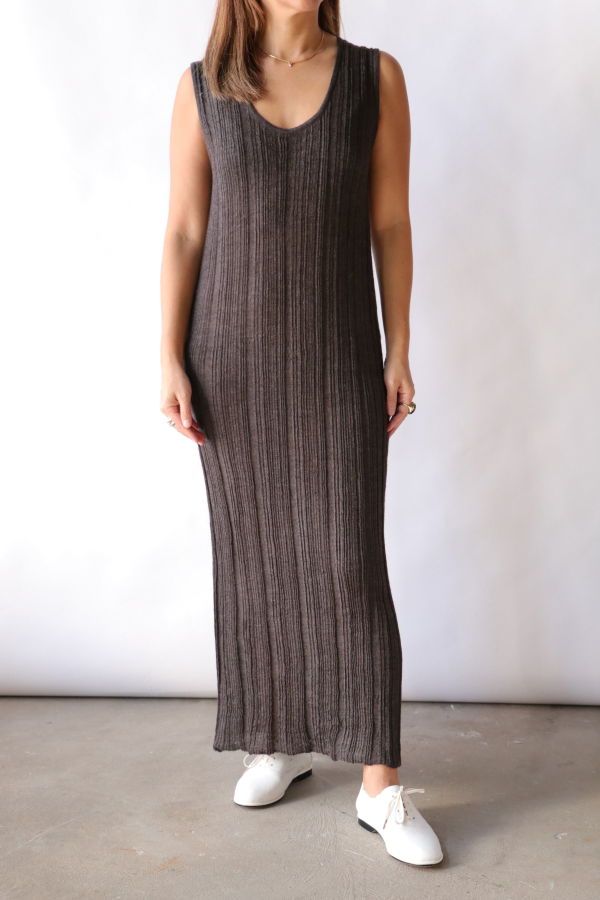 Lauren Manoogian Plisse Tank Dress