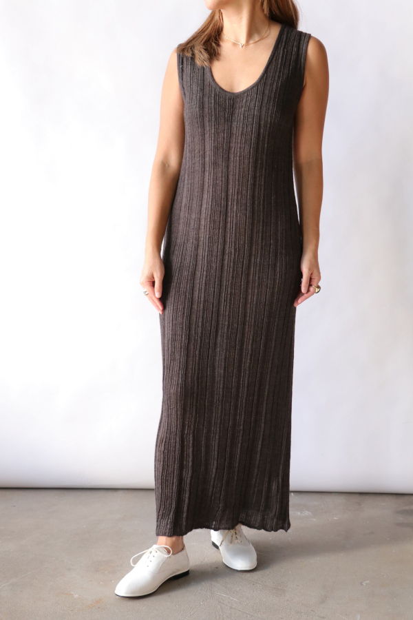 Lauren Manoogian Plisse Tank Dress