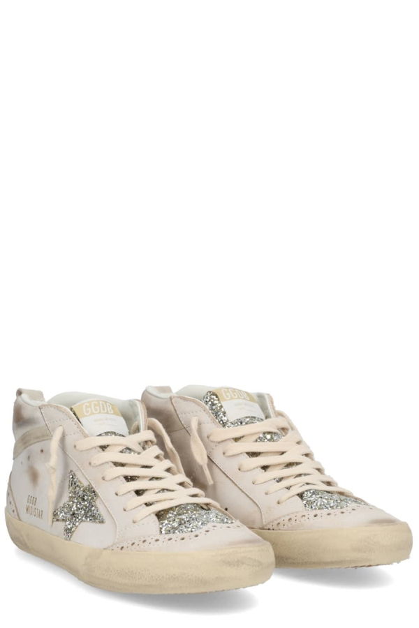 Golden Goose Mid Star Sneaker - White