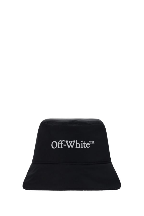 Off-White Bookish Bucket Hat - Black White
