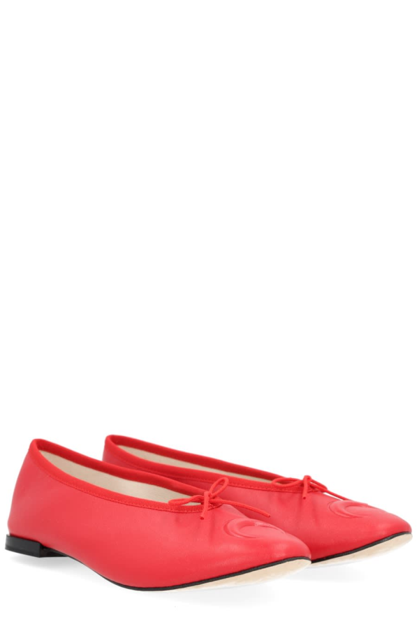 MARINE SERRE Ballerina Lilouh x Repetto Flat Shoes - Red
