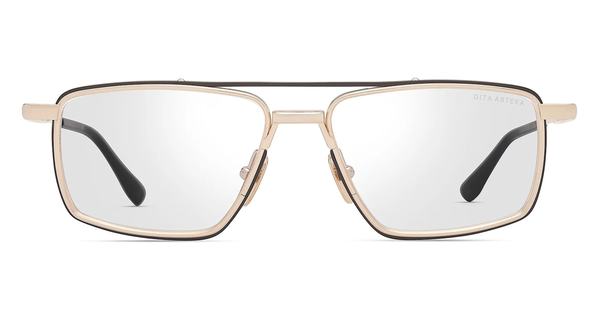 DITA Arteka Optical Glasses - Black Iron/White Gold