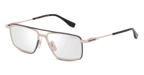 DITA Arteka Optical Glasses - Black Iron/White Gold