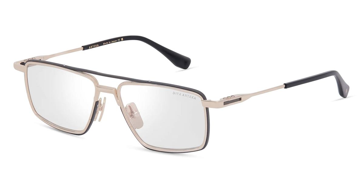 DITA Arteka Optical Glasses - Black Iron/White Gold - Image 2 of 3