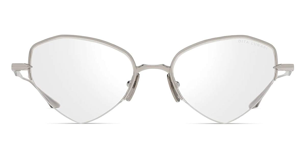 DITA Lunari Rx Glasses - Silver - Image 1 of 3