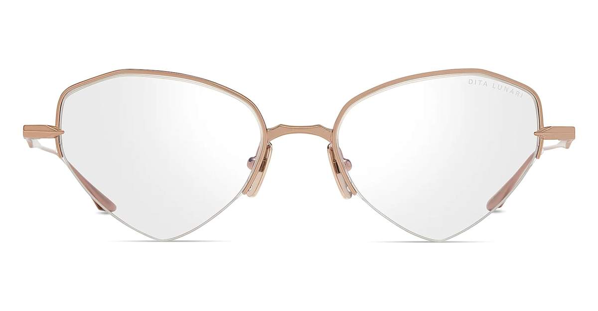 DITA Lunari Rx Glasses - Rose Gold - Image 1 of 3