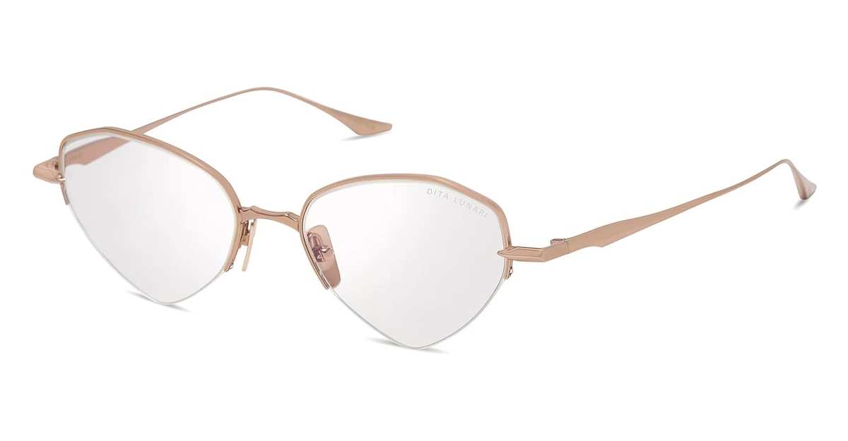 DITA Lunari Rx Glasses - Rose Gold - Image 2 of 3
