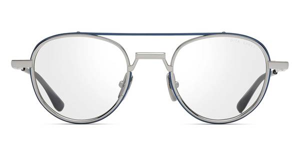 DITA Ethyx Rx Glasses - Blue Iron/Silver 