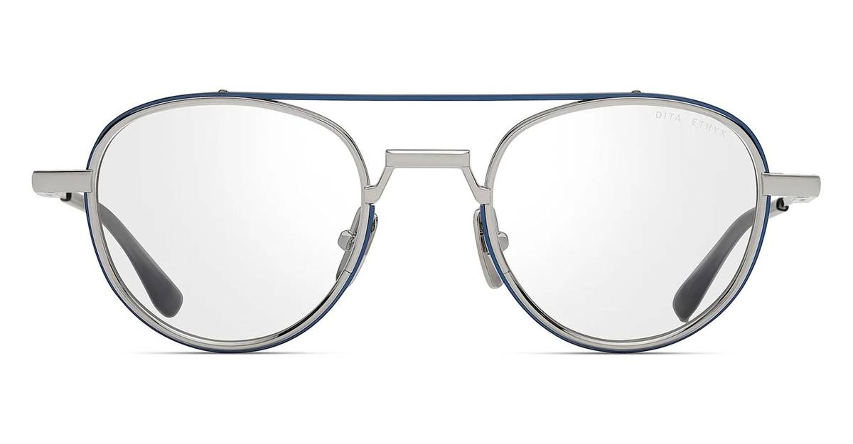 DITA Ethyx Rx Glasses - Blue Iron/Silver  - Image 1 of 3