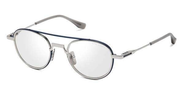 DITA Ethyx Rx Glasses - Blue Iron/Silver 