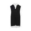 MM6 Maison Margiela Cotton Mini Dress - Black - Thumbnail 2