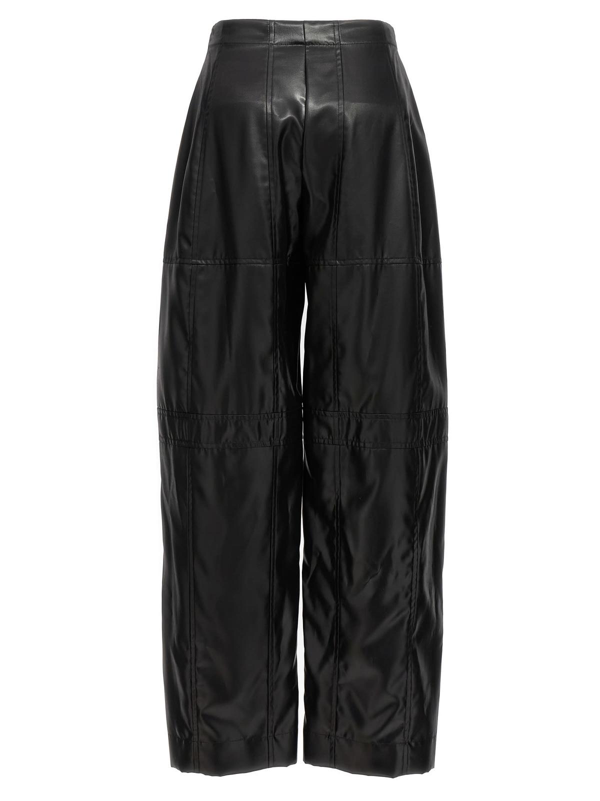 Jil Sander Coated Pants - Black - Image 2 of 4