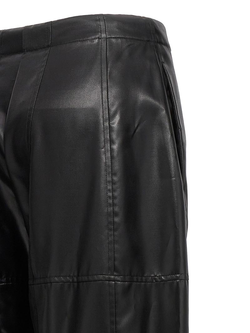 Jil Sander Coated Pants - Black