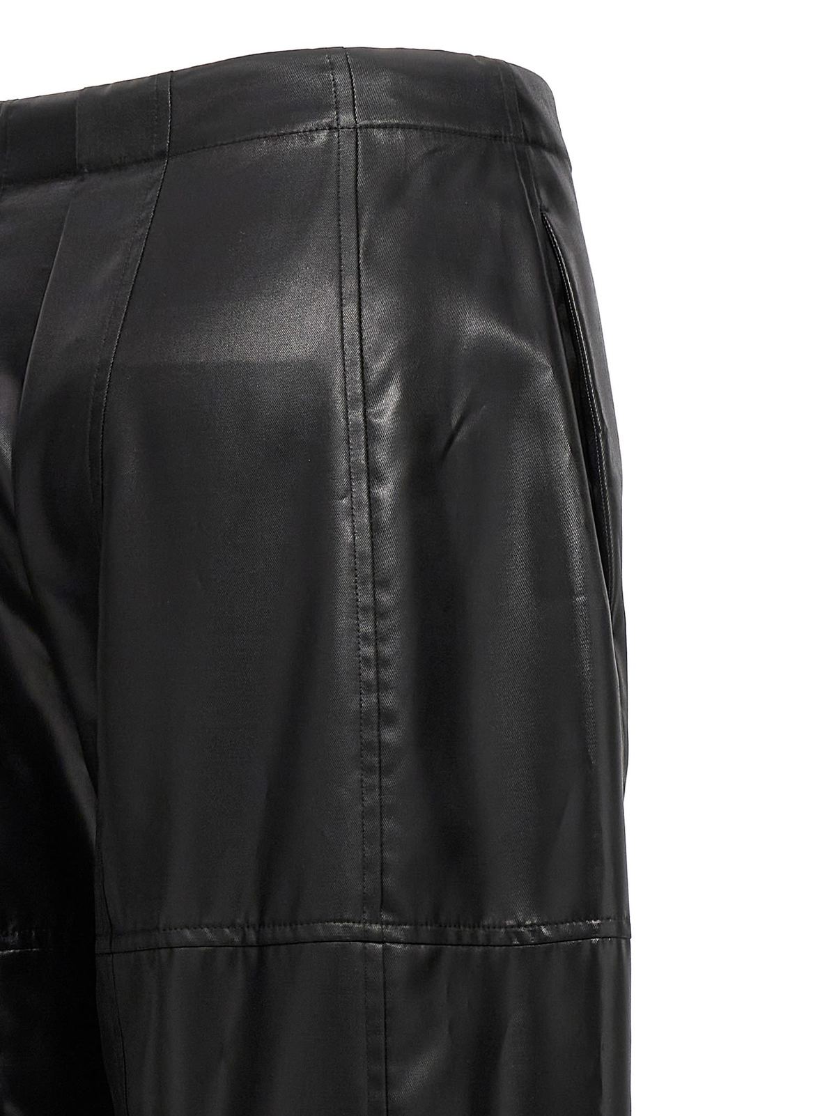 Jil Sander Coated Pants - Black - Image 4 of 4