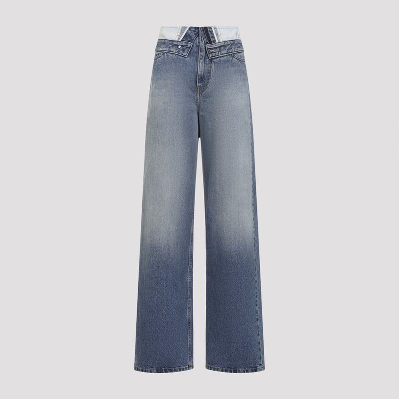 MM6 Maison Margiela 5-Pocket Jeans - Light Blue