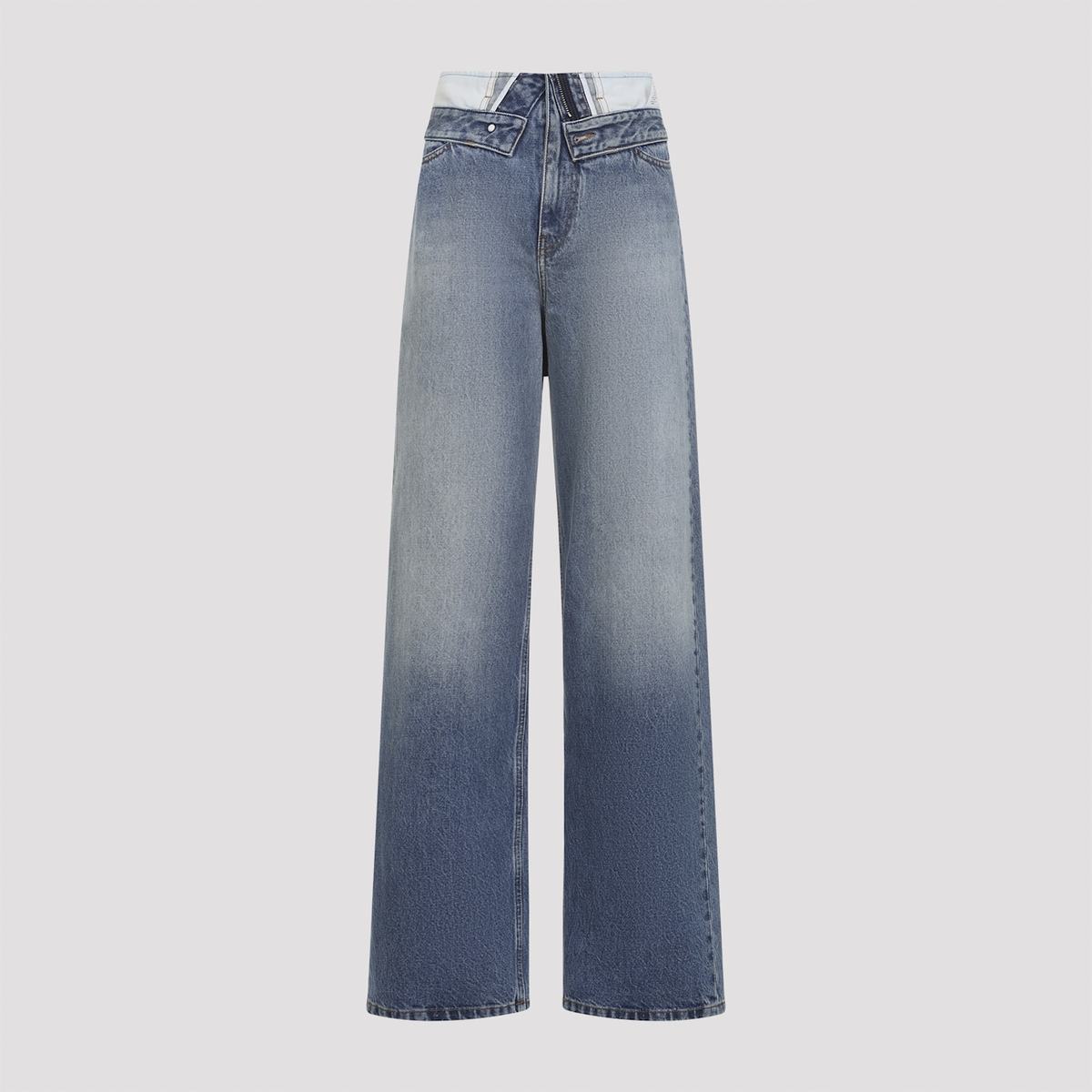 MM6 Maison Margiela 5-Pocket Jeans - Light Blue - Image 3 of 5