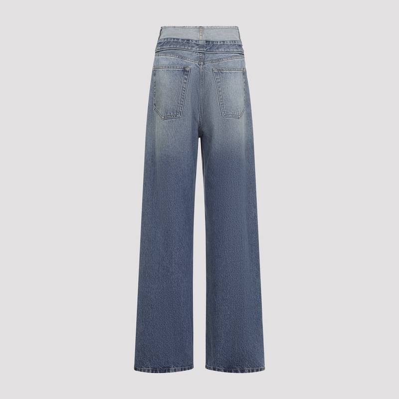 MM6 Maison Margiela 5-Pocket Jeans - Light Blue