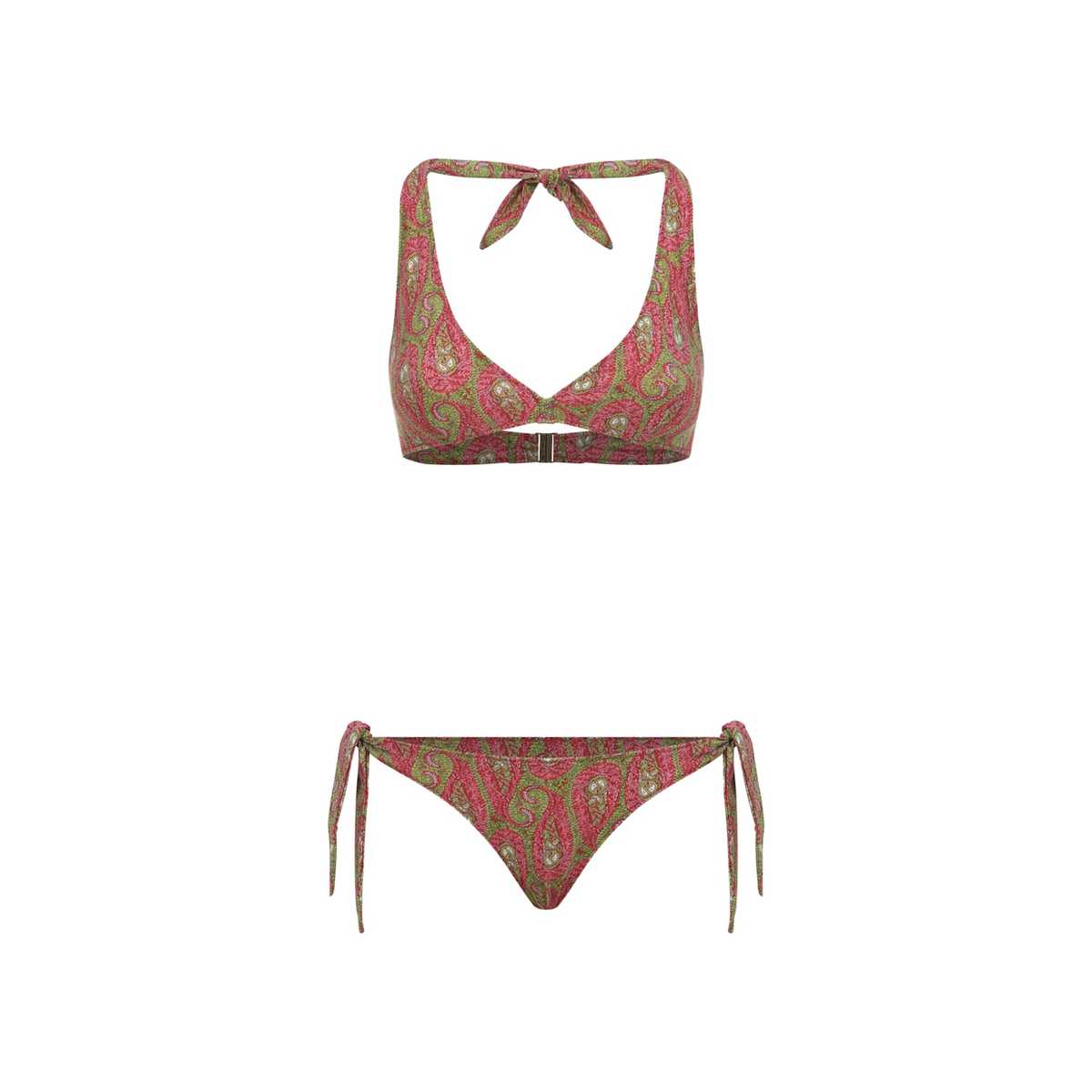 Etro Paisley Foliage Bikini - Green - Image 2 of 5