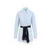 MM6 Maison Margiela Cotton Shirt - Light Blue - Thumbnail 2