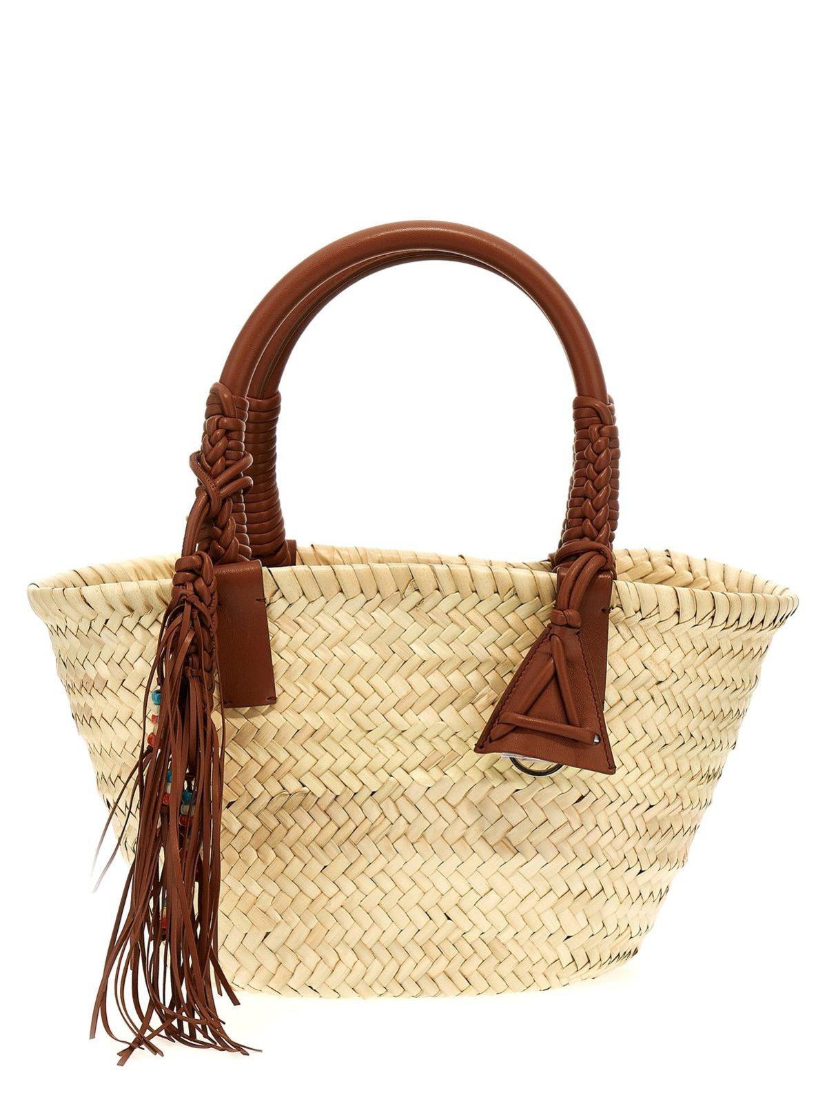 Alanui Icon Palm Leaf Tote Bag - Brown - Image 2 of 4