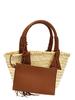 Alanui Icon Palm Leaf Tote Bag - Brown - Thumbnail 3