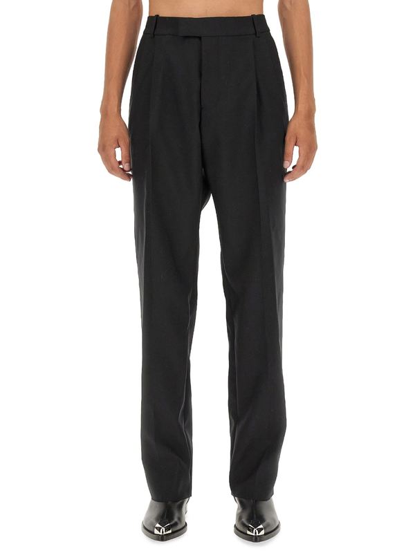 Alexander McQueen Wool Pants - Black