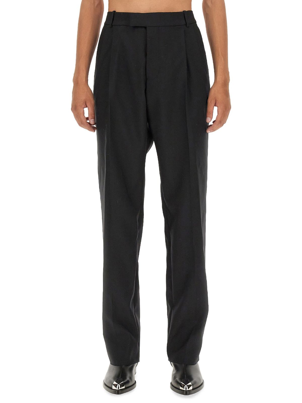 Alexander McQueen Wool Pants - Black - Image 1 of 4