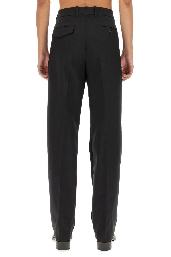 Alexander McQueen Wool Pants - Black