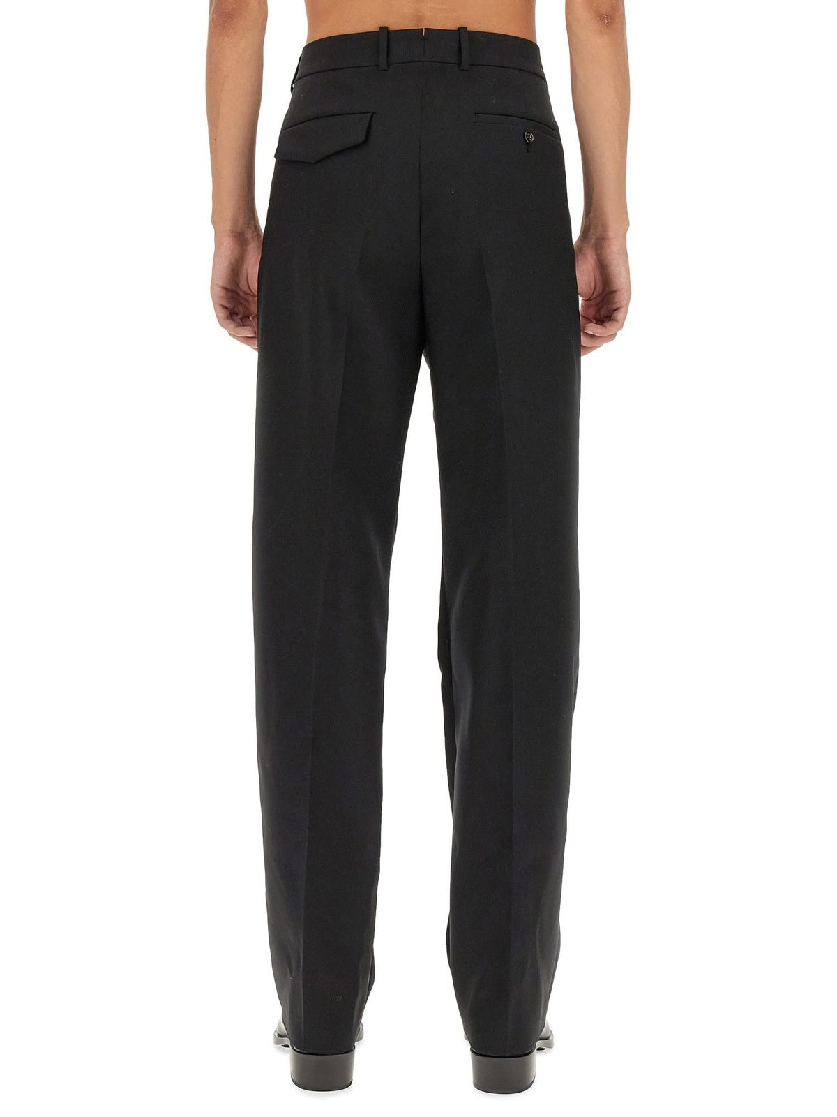 Alexander McQueen Wool Pants - Black - Image 2 of 4