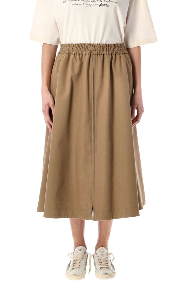 Golden Goose Morena Skirt - Khaki Beige