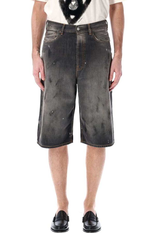 Acne Studios Denim Shorts - Black Wash