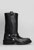 Golden Goose Kurt Low Heels Ankle Boots - Black - Thumbnail 1