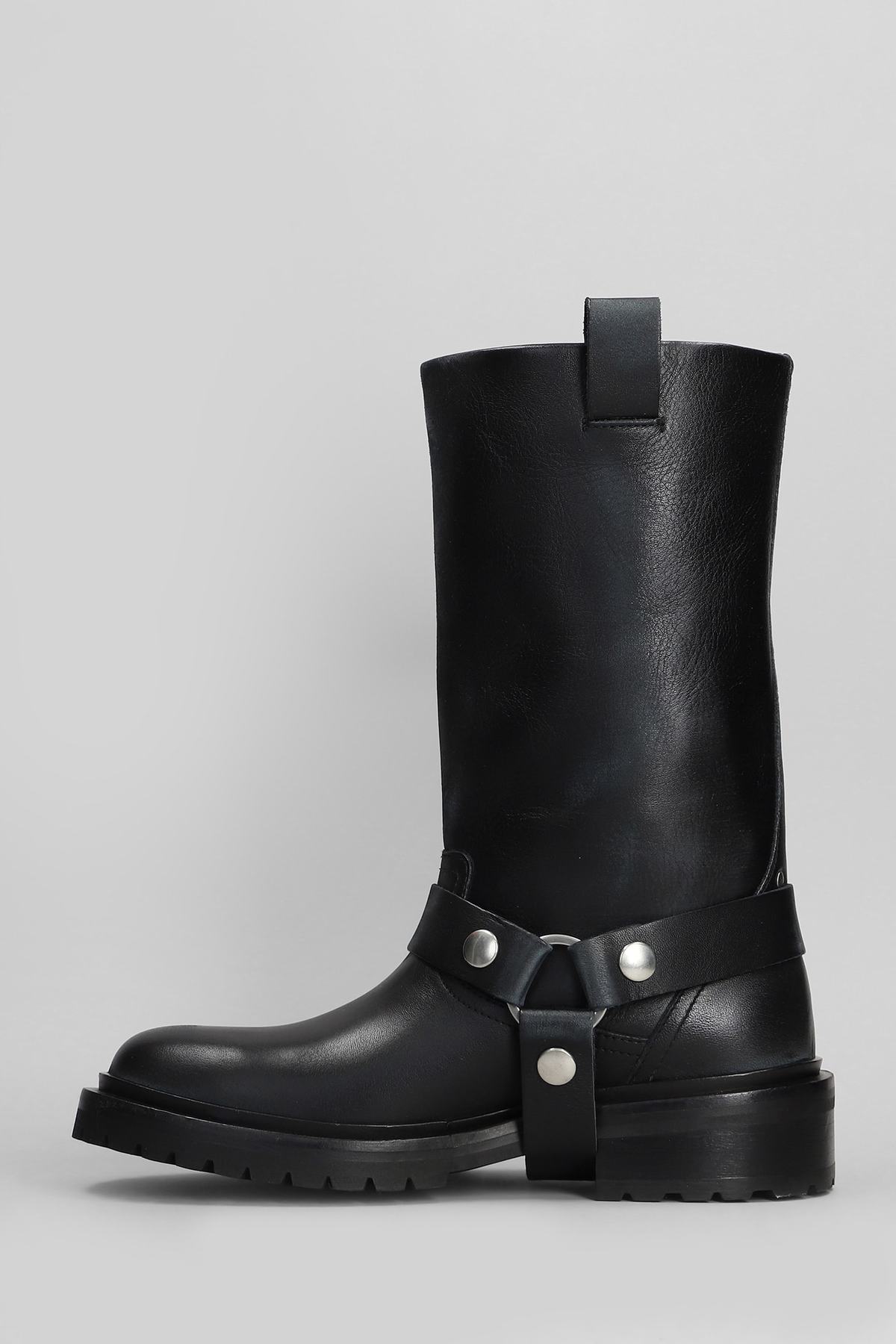 Golden Goose Kurt Low Heels Ankle Boots - Black - Image 3 of 5