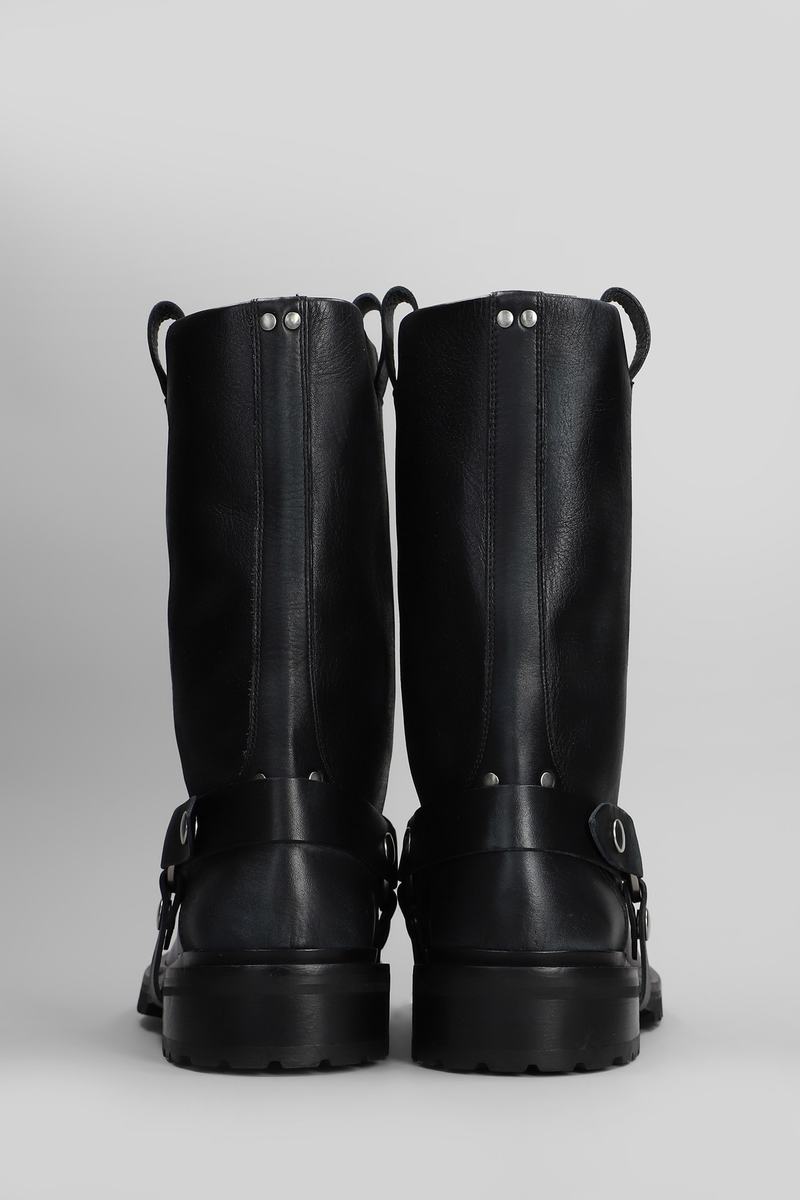 Golden Goose Kurt Low Heels Ankle Boots - Black