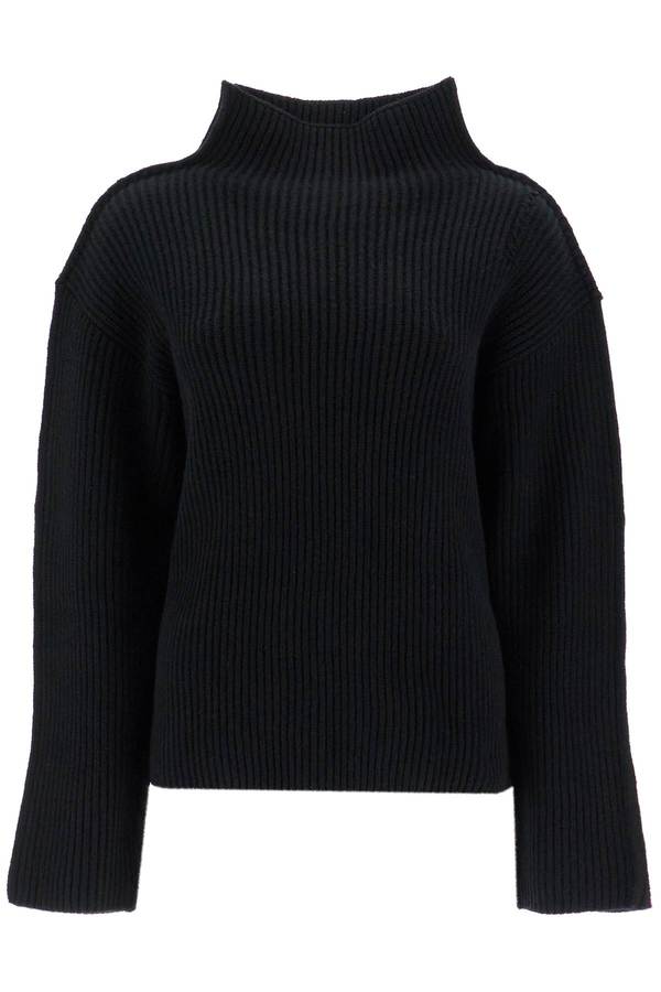Marni High Neck Sweater - Black