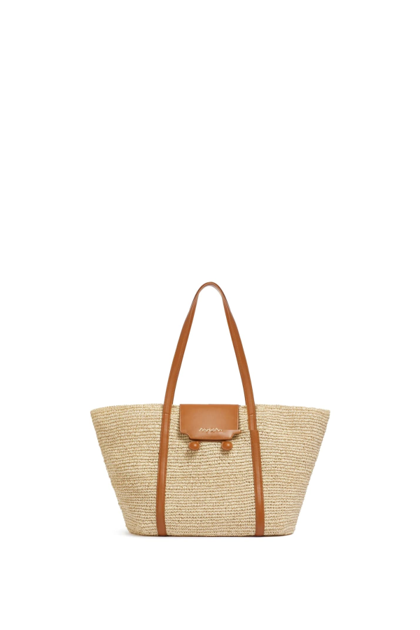 Marni Medium Trunkaroo Shopping Bag - Natural