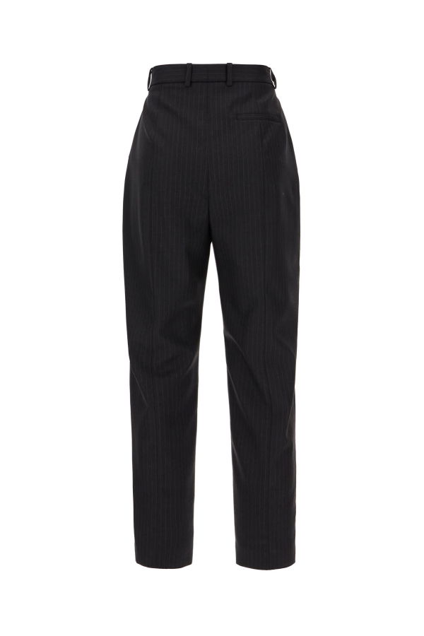 Alexander McQueen Pinstripe Pants - Gray
