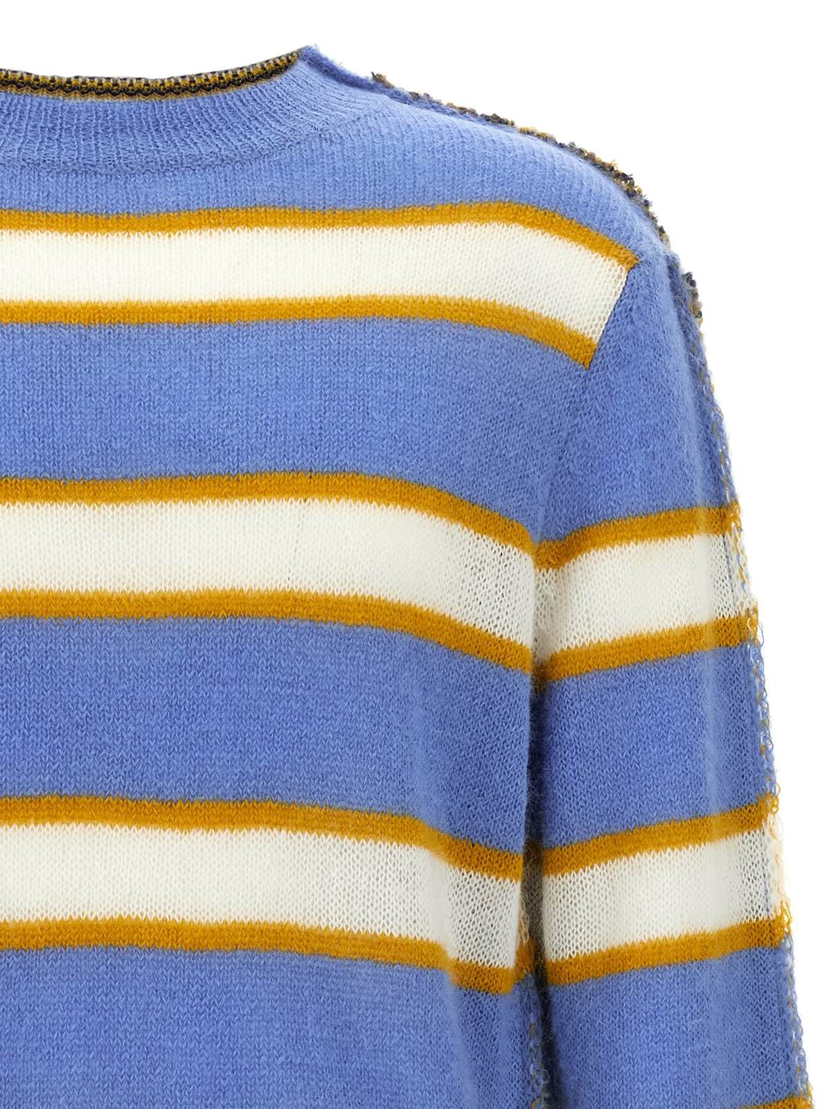 Marni Contrast Back Sweater Sweater - Blue Lilac - Image 3 of 4