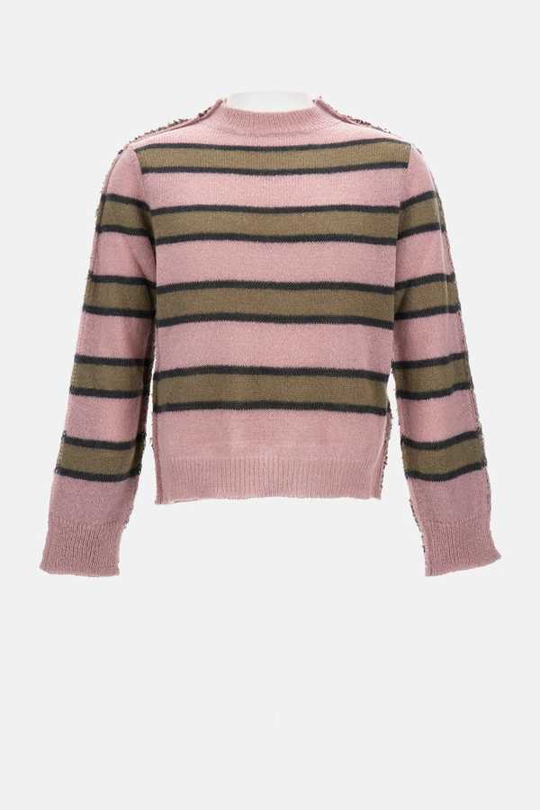 Marni Pink Mohair Blend Sweater