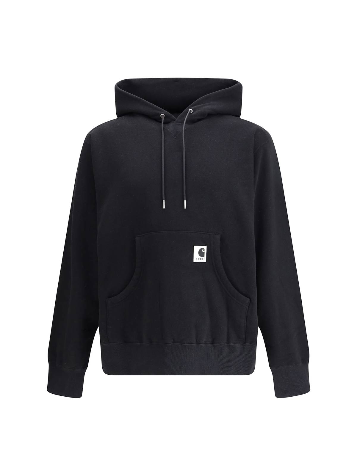 Sacai x Carhartt Unisex Wip Cotton Jersey Hoodie - Image 1 of 3