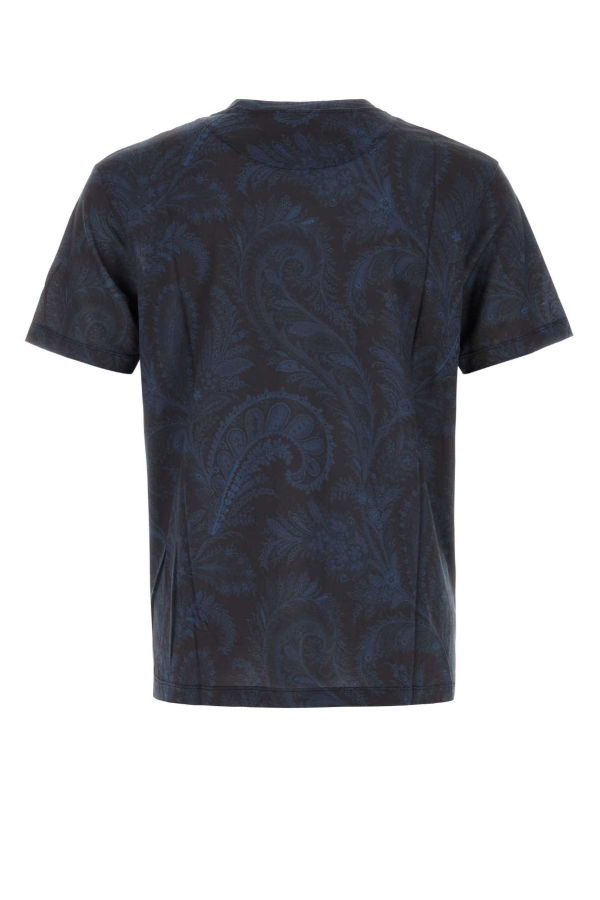 Etro Embroidered Lyocell T-Shirt