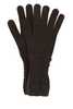 MM6 Maison Margiela Wool Blend Gloves - Brown - Thumbnail 1