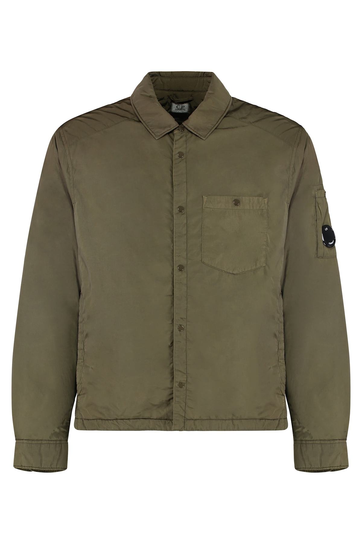 C.P. Company Nylon Overshirt - Green - Image 1 of 3
