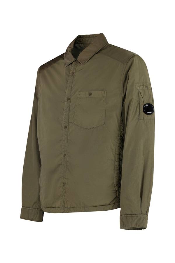 C.P. Company Nylon Overshirt - Green