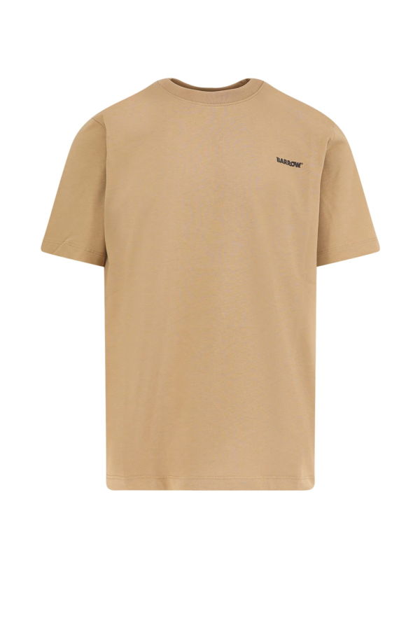 Barrow T-shirt In Cotone T-Shirt - Beige