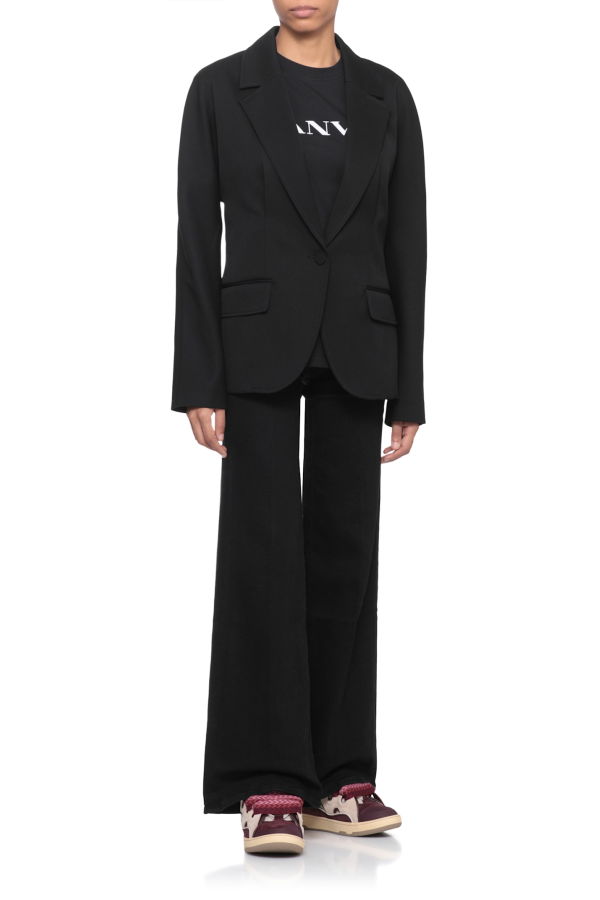 Lanvin Curb Sneakers - Beige