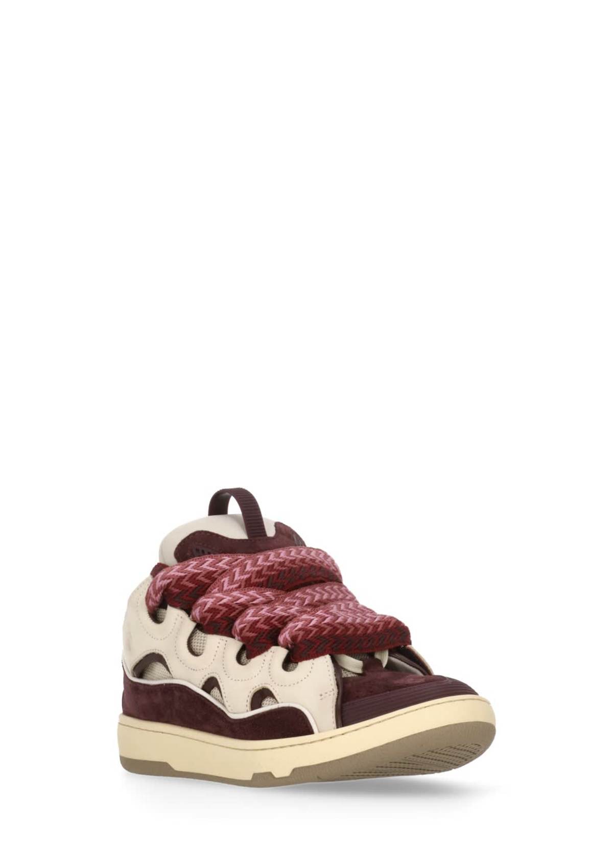 Lanvin Curb Sneakers - Beige - Image 3 of 5