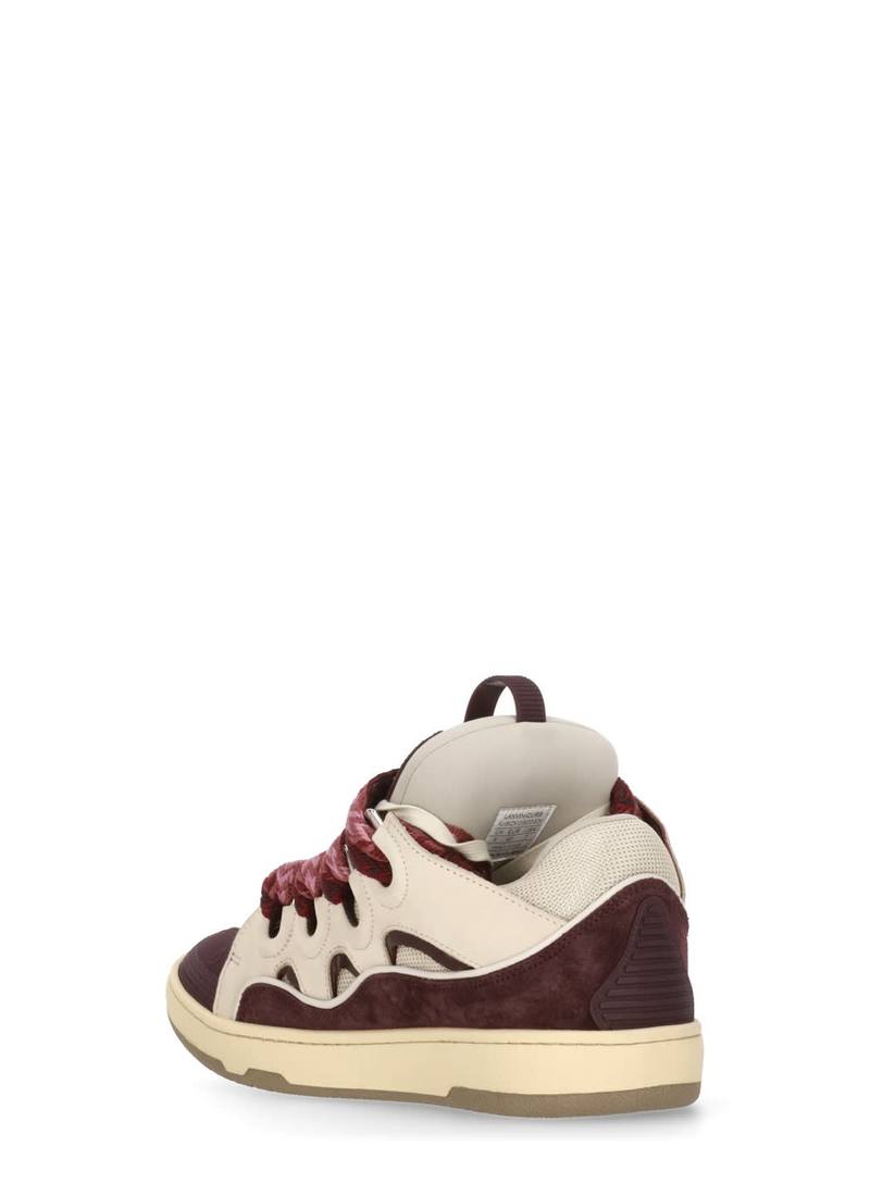 Lanvin Curb Sneakers - Beige